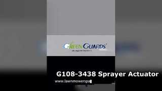 อุปกรณ์ขับเคลื่อน G108-3438 เหมาะกับเครื่องพ่นสนามหญ้า Toro Multi-Pro 1200/1250/5700-D