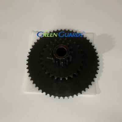 OEM มาตรฐาน Pinion Double Sprocket G663703 อุปกรณ์หญ้าอะไหล่สําหรับเครื่อง Turfco