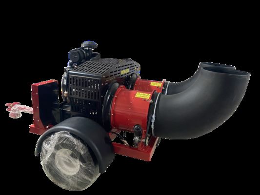 OEM สนามกอล์ฟ Twin Turbines เครื่องพัดขยะ, เครื่องพัดใบหญ้า,3600r Min 4 ช่วงขับรถเบนซิน