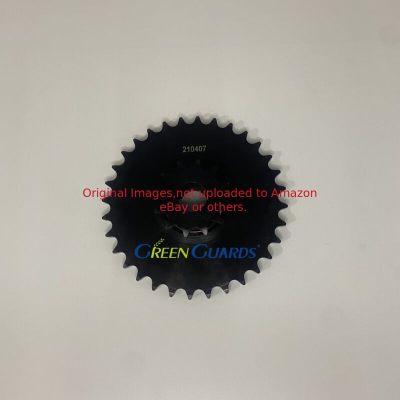 อะไหล่เครื่องสนาม เฟืองคู่ 32 ฟัน & 12 ฟัน G210407 ใช้ได้กับ Millcreek 3100/3200 Turf Tiger Spreaders